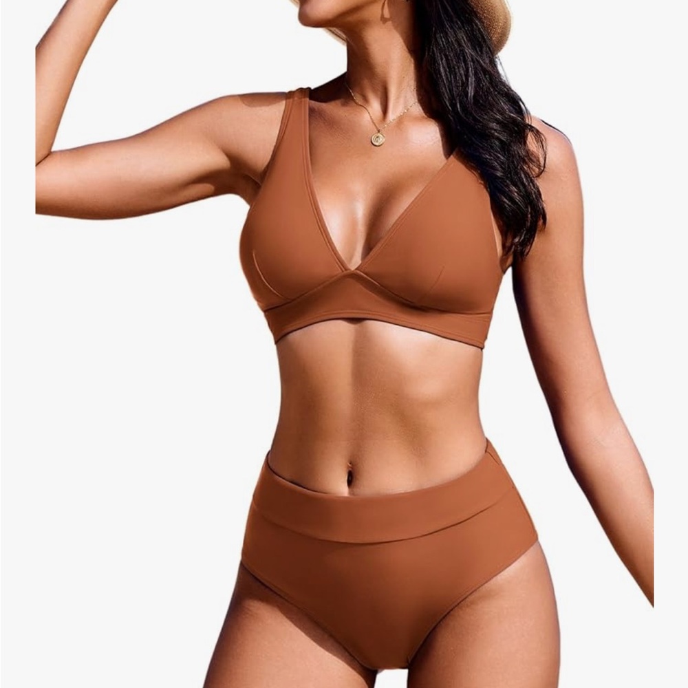 Women's Brown Bikini Set